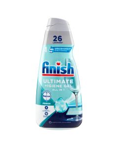 Finish detergent, quantum+hygiene, gel fresh, 560 ml, 1 piece