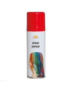 Hair coloring spray, for Halloween, red, 125 ml, 1 piece