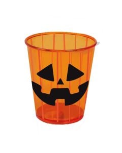 Gotë servirje, halloween, kungull, plastike, 9x10 cm, 1 copë