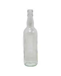 Glass bottle whisky, 0.7 lt, B TV, 30 mm, 340 gr, 1 piece