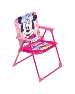 Karrige për fëmijë, Minnie Mouse, alumin/poliestër, 38x32x53 cm, mikse, 1 copë