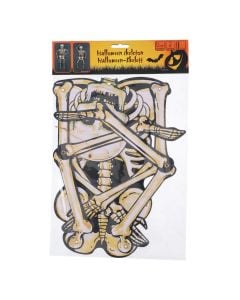 Decorative skeleton for Halloween, plastic, 80 cm, 1 piece