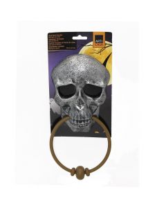 Door knocker with skull