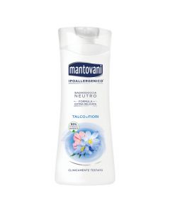 Body shampoo, Mantovani, neutral, Talco&Fiori, 400 ml, 1 piece