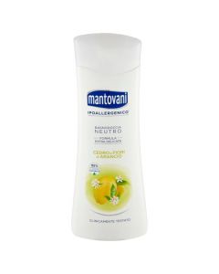 Body shampoo, Mantovani, neutral, Cedro & orange blossom, 400 ml, 1 piece