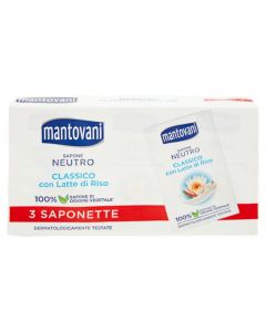 Sapun i ngurte, Mantovani, classico, 3 cope x 90 gr
