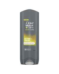 Body shampoo for men, Dove, Active fresh, sport care, 250 ml, 1 piece