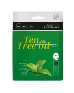 Maske per fytyren, IDC, Tea tree oil, veprim pastrues, 22 gr, 1 cope