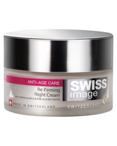 Night cream, anti-aging, 46+, Swiss Image, 50 ml, 1 piece