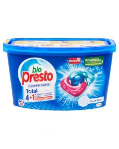 Capsule detergent, Bio Presto, 4+1, 18 washes, 1 pack