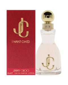 Parfum per femra, Jimmy Choo, I Want Choo, EDP, qelq, e kuqe, 40 ml, 1 cope