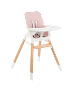Dining chair for children, Kikka boo, Modo, 2 in 1, +6 months, pink, 1 piece