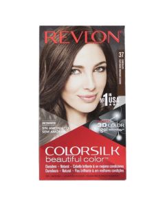 Hair dye, Revlon, 37, Dark golden brown 2L, 3D color