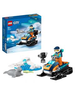Toy for children, Lego, City, Arctic explorer snowmobile, +5 years, 1 piece