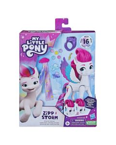Loder per femije, My Little Pony, Zipp Storm, bardhe/lejla, +5 vjec, 14 cm, 1 cope