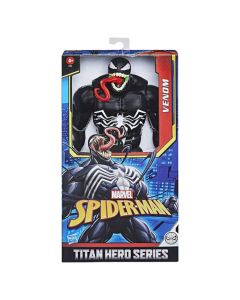 Toy for children, Titan Hero Series, Spiderman, Venom, 30 cm, plastic, black, +4 years, 1 piece