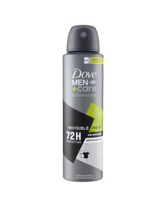 Antiperspirant for men, Dove, invisible fresh, 150 ml, 72h, 1 piece