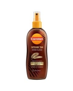 Tanning oil for the skin, Carroten, intense tan, 150 ml, 1 piece