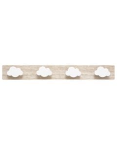 Clothes hanger for children, Cloud, MDF, 55x4.5x7 cm, 1 piece