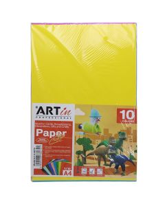 Letër për art, Art in, me ngjitje, 10 ngjyra, 1 pako