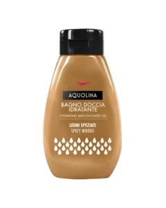 Shower gel, Aquolina, Legni Speziati, Bagno doccia idratante, 300 ml, 1 piece