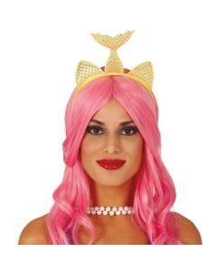 Rreth koke halloween, Mermaid, gold, one size, 1 copë