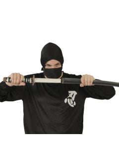 Shpatë Ninja, halloween, plastike, 73 cm, bardhë/zezë, 1 copë