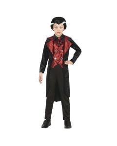 Kostum halloween për fëmijë djem, Vampire, 7-9 vjec, poliestër, 1 copë