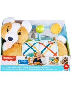 Children's toy, Fisher Price, 3 in 1 Puppy Tummy Wedge, +0 months, 1 piece