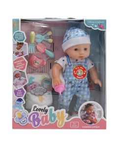 Children's toy, baby with accessories, 28x33.5x10 cm, mixed, 1 piece