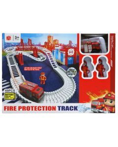 Lodër për fëmijë, Fire Protection track, +3 vjec, mikse, 1 copë