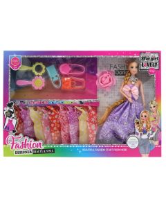 Children's toy, doll with accessories, 28 cm, 1 piece