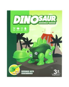 Children's toy, Stegosaurus dinosaur, educational, green, 1 piece