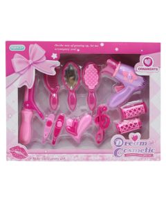Children's toy, hair styling set, pink, 1 piece