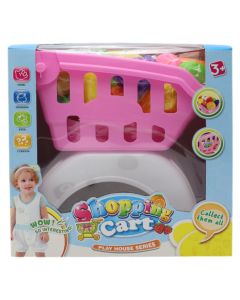 Children's toy, supermarket trolley, plastic, mixed, 1 piece