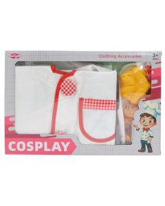 Children's toy, chef uniform and accessories, polyester, 1 piece