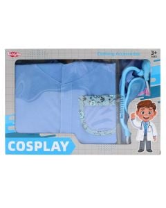 Children's toy, doctor uniform and accessories, polyester, 1 piece