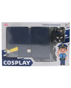 Children's toy, police uniform and accessories, polyester, 1 piece