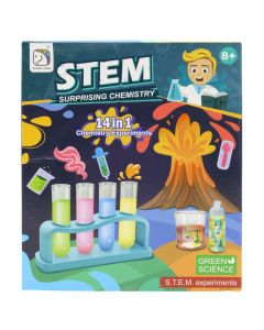 Children's toy, Surprising chemistry, 14 in 1, +8 years, 1 piece