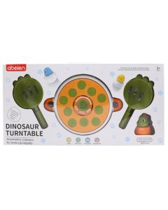 Children's toy, Dinosaur Turntable, green, 1 piece