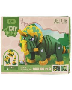 DIY Dino Modeling Set, Triceratops, 1 piece