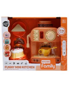 Children's toy, Kitchen Family, coffee maker, with battery, 1 piece