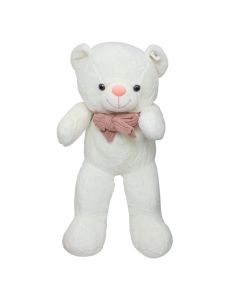 Arush pellushi, poliestër, bezhë, me shall, 95 cm, 1 copë