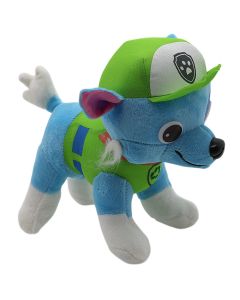 Arush pellushi, Paw Patrol, Rocky, blu/jeshile, 23 cm, 1 copë
