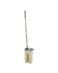 Parquet cleaning bucket set, 2 compartments, 19.5x17x6.5 cm, green, 1 piece