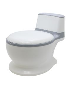 Children's urinal, plastic, white/gray, 1 piece