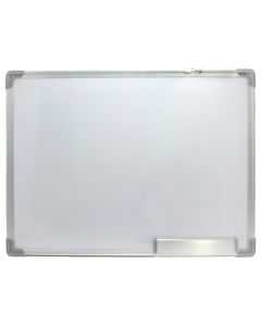 Whiteboard, magnetic, with metal frame, 45x60 cm, 1 piece