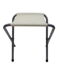 Camping chair, folding, 27x34x34 cm, white
