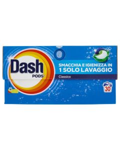 Detergjent kapsulë për rrobat, Dash, Classico, 30 kapsula, 1 pako