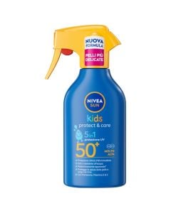 Sunscreen for children, Nivea, Protect & Care, SPF 50+, 270 ml, 1 piece